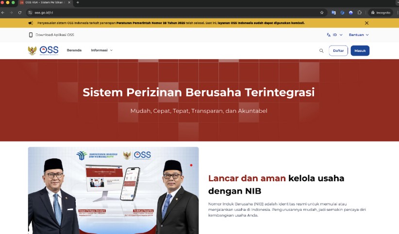 KBLI 2025 Berlaku